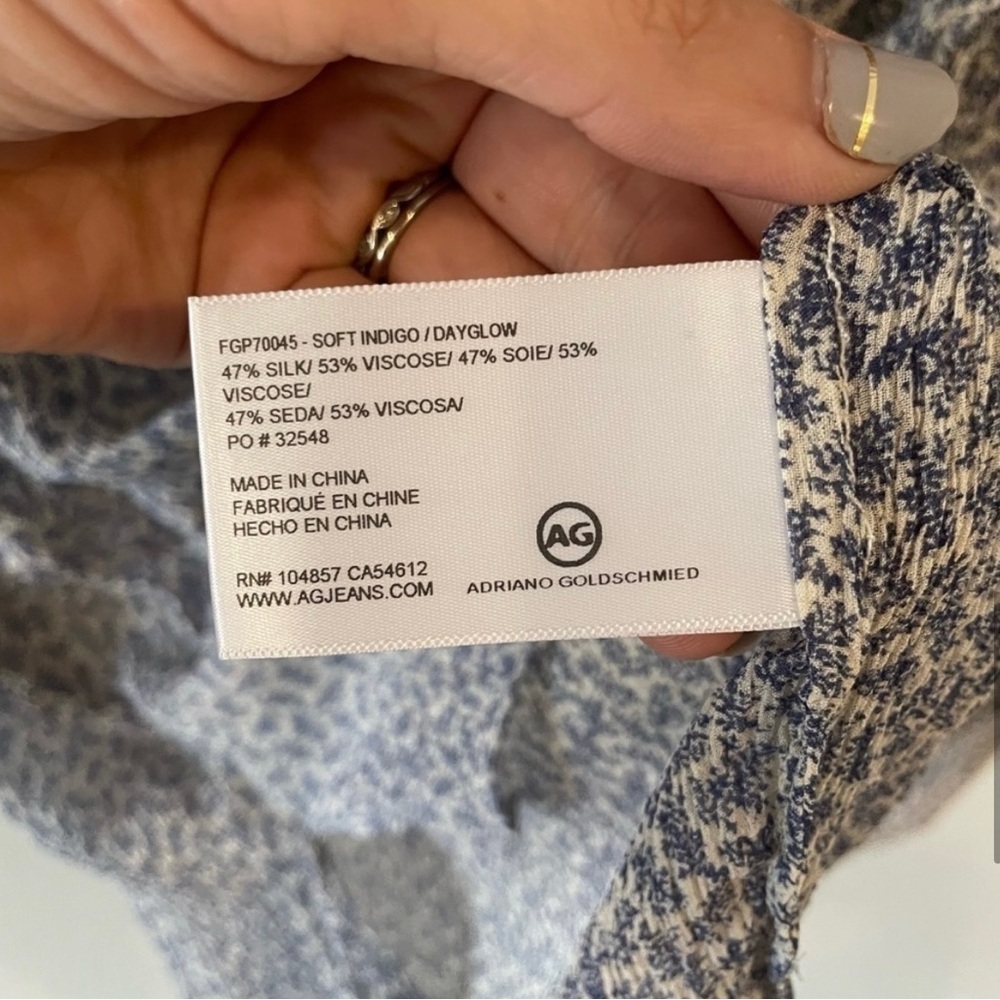 Adriano Goldschmied Bijou Floral Blouse - Picture 9 of 11